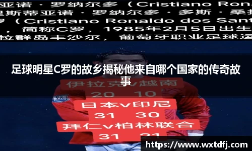 足球明星C罗的故乡揭秘他来自哪个国家的传奇故事